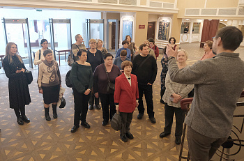 8 и 9 марта состоялись экскурсии по закулисью театра с читкой отрывков из рассказов М.Твена