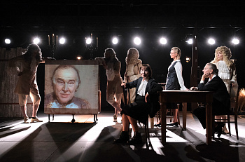 Предпремьерные репетиции спектакля "БЫТЬ!"