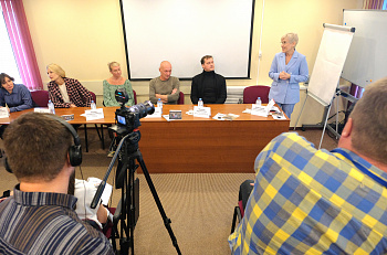Пресс-конференция, посвященная гастролям театра «Et Cetera» в городе Сургуте