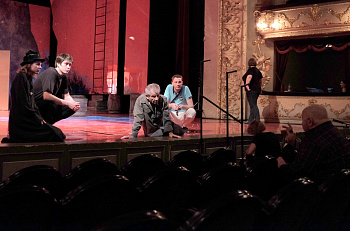 Гастроли в Тбилиси: репетиции спектакля "Комедия ошибок"